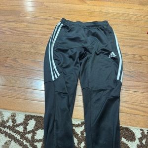 Addias zipper ankle track pants